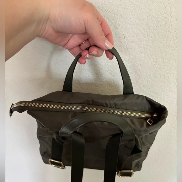 Target A New Day Square Backpack Crossbody Handbag Alpine Green - Picture 5 of 7